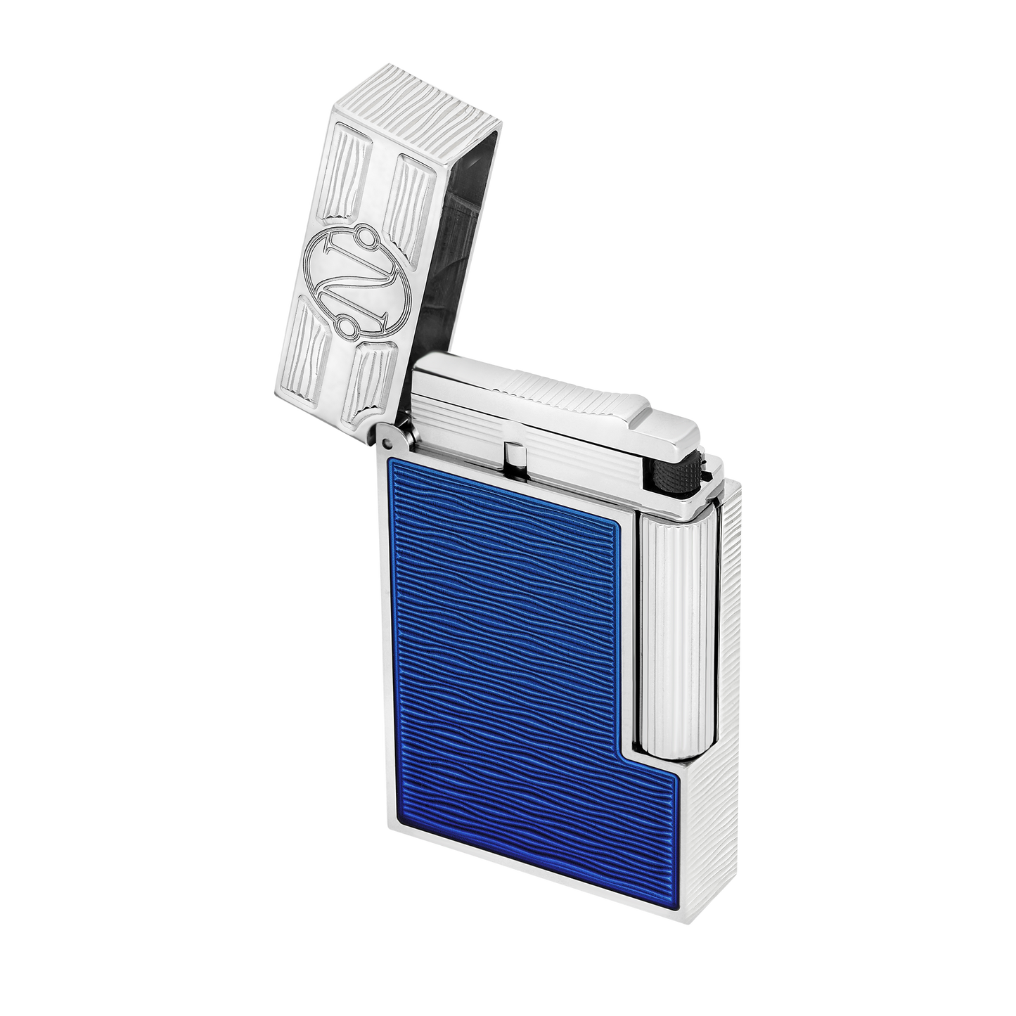 ST Dupont Ligne 2 Lighter 20,000 Leagues Under the Sea, Ltd. Ed., Blue-Gulf Stream