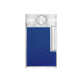 ST Dupont Feuerzeug Ligne 2 20000 Lieues Sous Les Mers, Ltd. Edt., Blue-gulf-stream