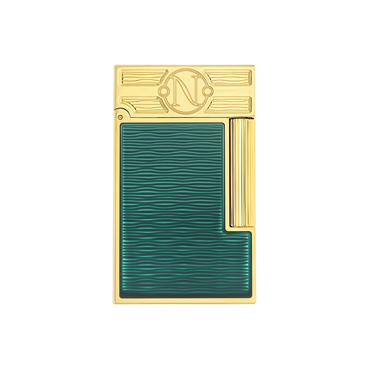 ST Dupont Feuerzeug Ligne 2 20000 Lieues Sous Les Mers, Ltd. Edt., Green-pacific