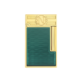 ST Dupont Feuerzeug Ligne 2 20000 Lieues Sous Les Mers, Ltd. Edt., Green-pacific