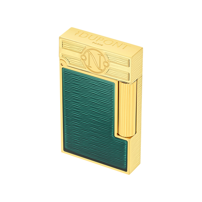ST Dupont Feuerzeug Ligne 2 20000 Lieues Sous Les Mers, Ltd. Edt., Green-pacific