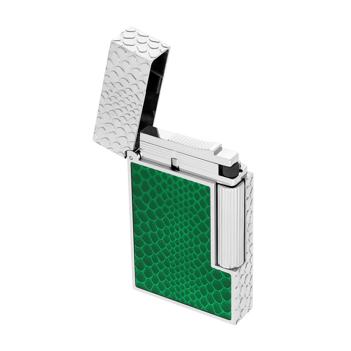 ST Dupont Ligne 2 Snake Lighter, Ltd. Edt., Green