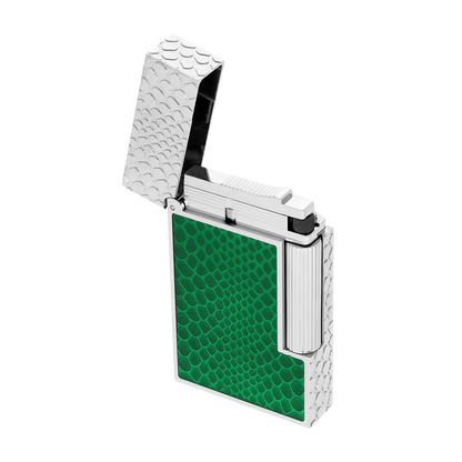 ST Dupont Ligne 2 Snake Lighter, Ltd. Edt., Green