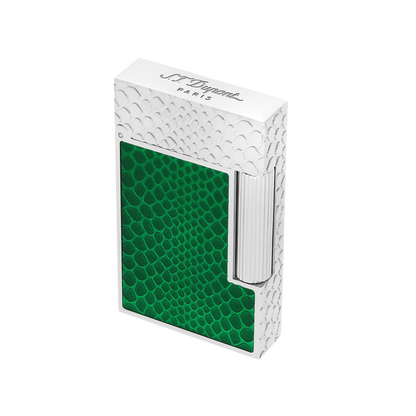 ST Dupont Ligne 2 Snake Lighter, Ltd. Edt., Green