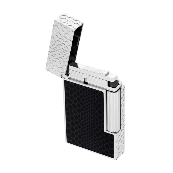 ST Dupont Feuerzeug Ligne 2 Snake, Ltd. Edt., Schwarz