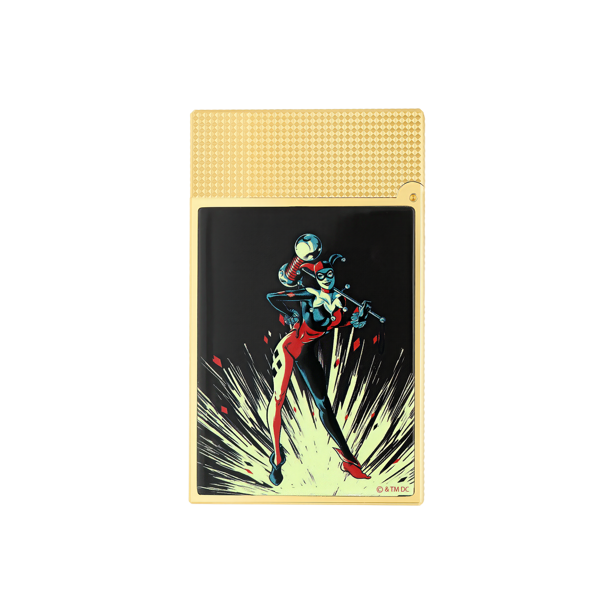 ST Dupont Feuerzeug Ligne 2 Dc Comics, Ltd. Edt., Golden