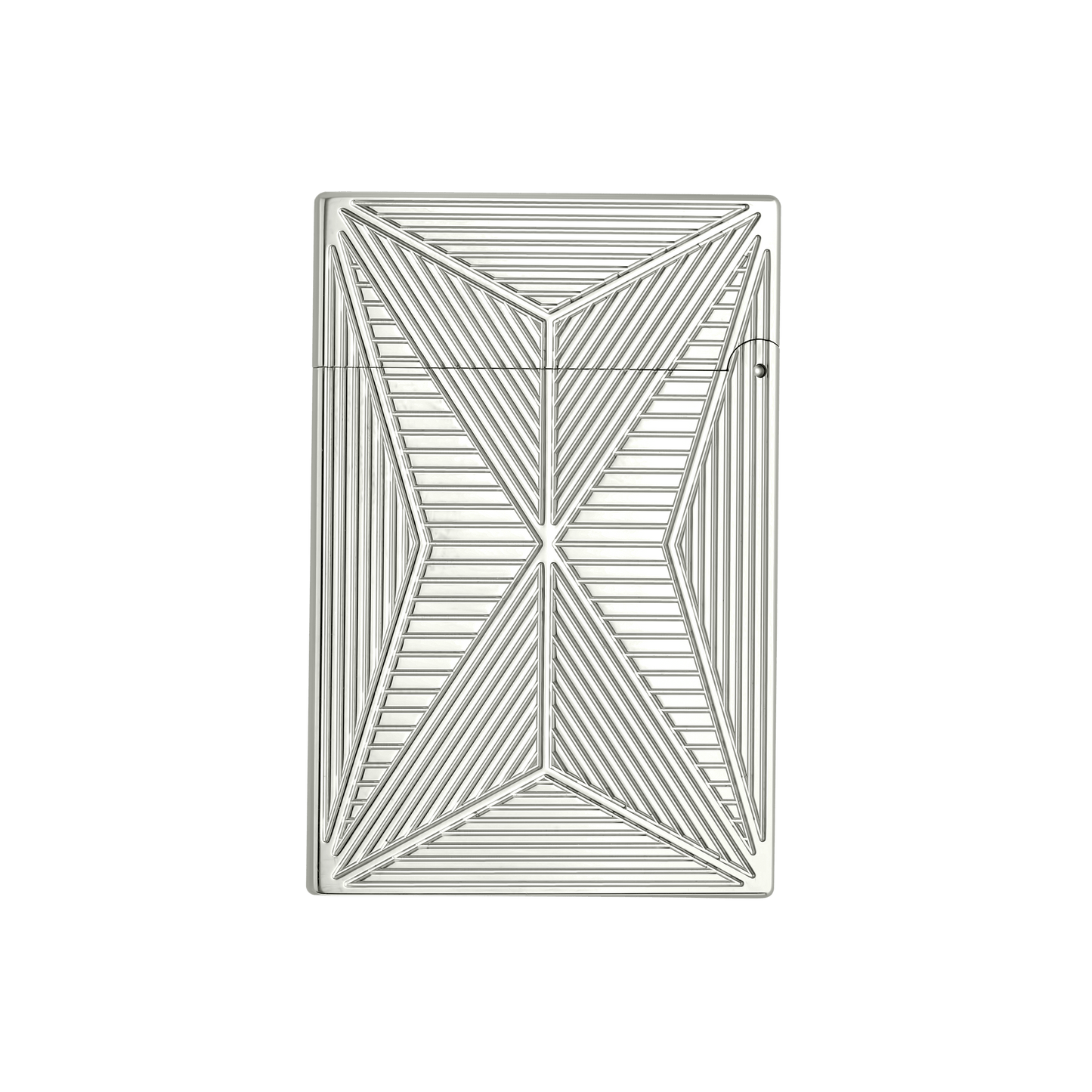 ST Dupont Lighter Ligne 2 Fire X, Palladium, Ltd. Edt., Silver