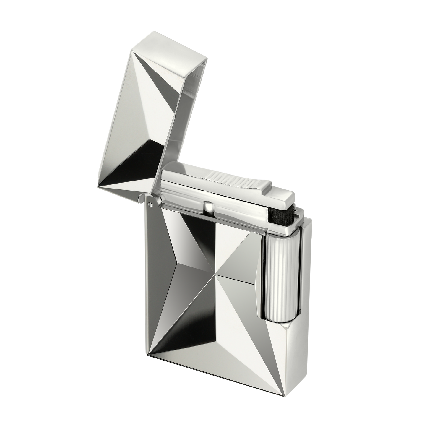 ST Dupont Lighter Ligne 2 Fire X, Palladium, Ltd. Edt., Silver