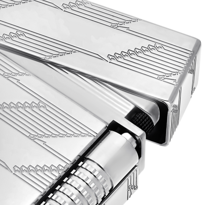 ST Dupont Lighter Le Grand Dupont Le Grand S T Dupont, Ltd. Edt., Silver