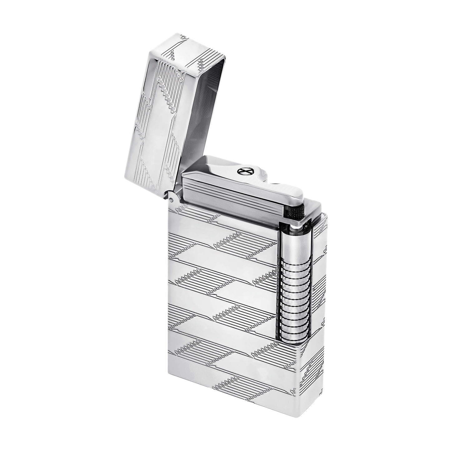 ST Dupont Lighter Le Grand Dupont Le Grand S T Dupont, Ltd. Edt., Silver