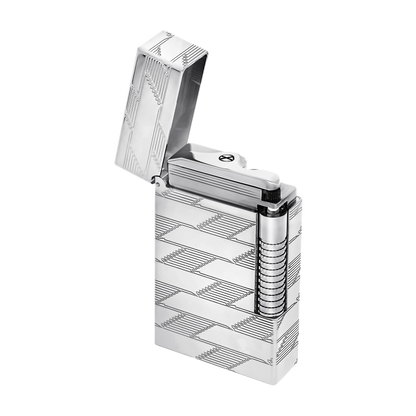 ST Dupont Lighter Le Grand Dupont Le Grand S T Dupont, Ltd. Edt., Silver