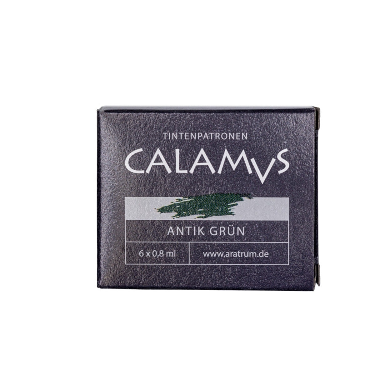 CALAMUS, ink cartridge, writing ink aqueous dye solution antique green