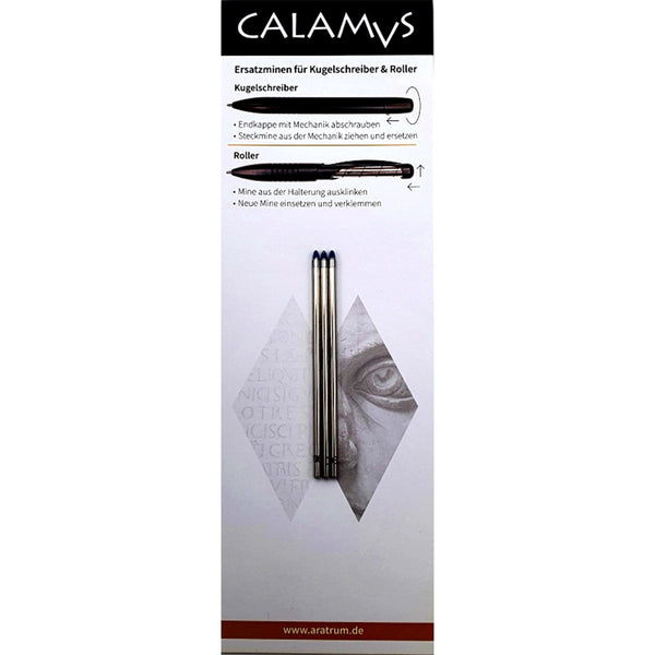 CALAMUS, Kugelschreibermine, blau