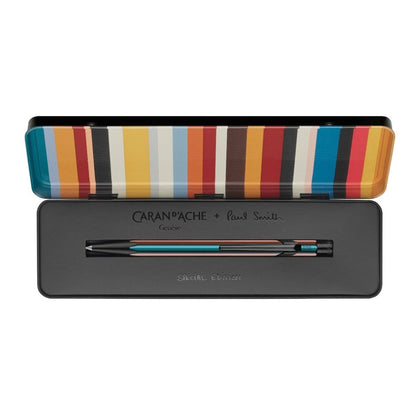 Caran d'Ache, stylo bille 849 Paul Smith, Chartreuse-Rose