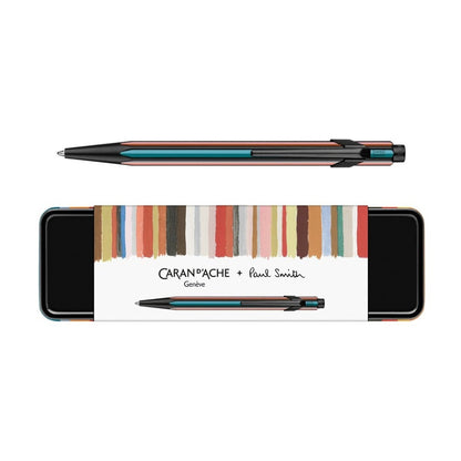 Caran d'Ache, stylo bille 849 Paul Smith, Chartreuse-Rose