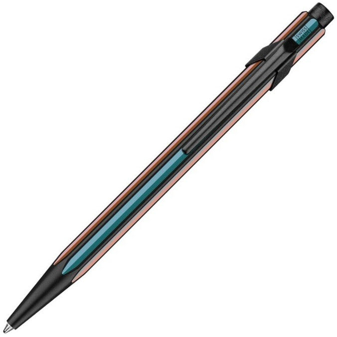 Caran d'Ache, stylo bille 849 Paul Smith, Chartreuse-Rose