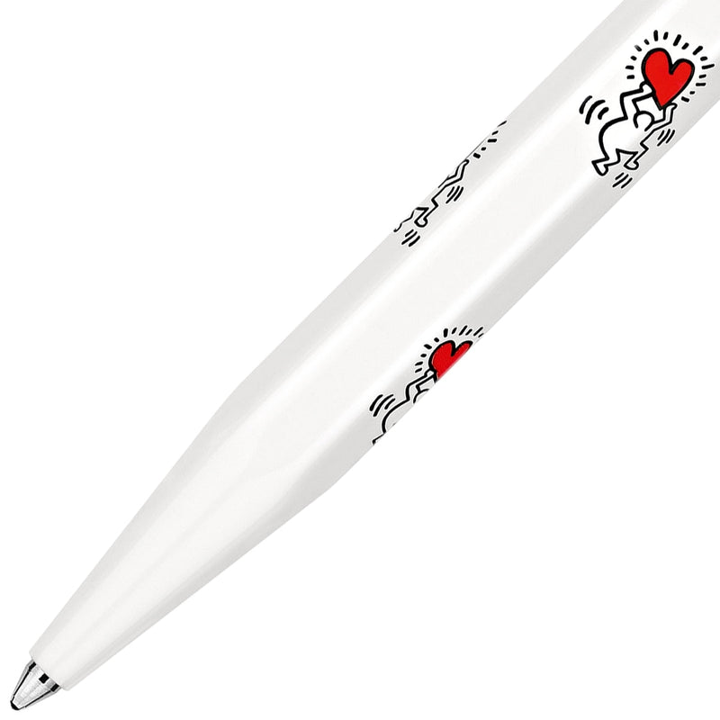 Caran d'Ache Kugelschreiber, 849 Keith Haring, weiss - 2