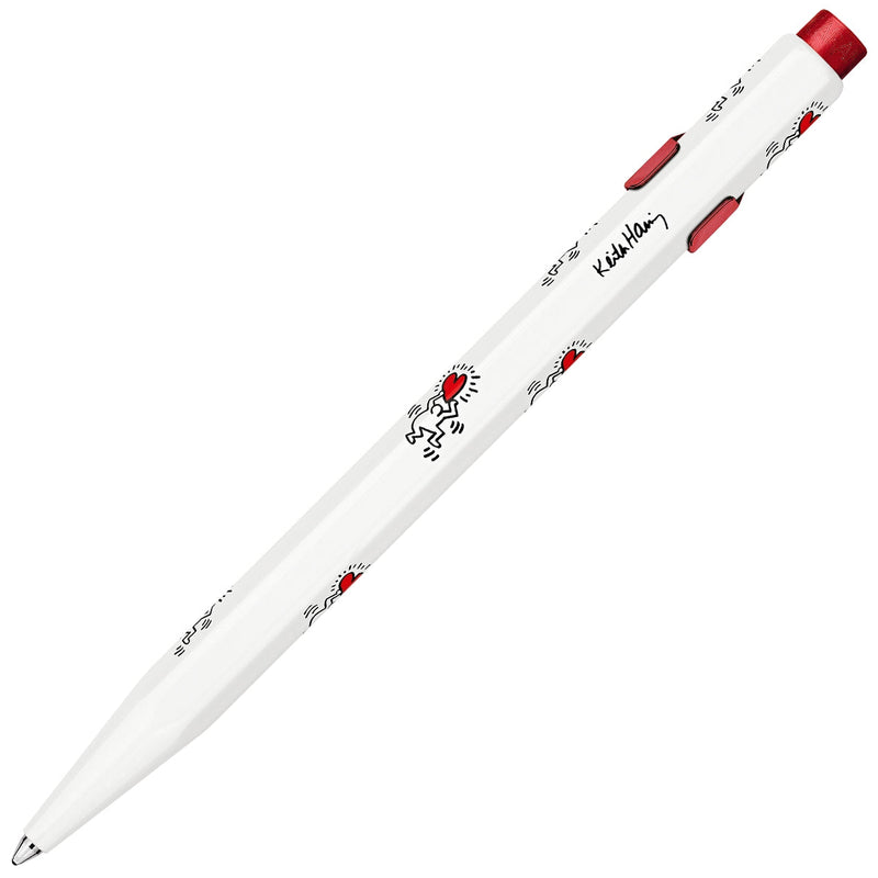 Caran d'Ache Kugelschreiber, 849 Keith Haring, weiss - 4