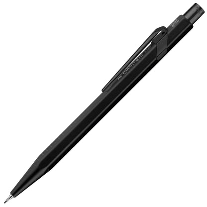 Caran d'Ache Kugelschreiber + Bleistift  849/844 Black Code, Bleistiftmine 0,7mm, schwarz