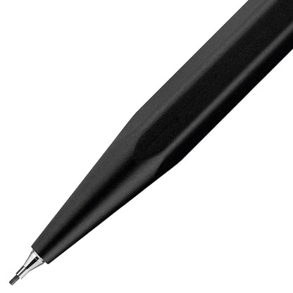 Caran d'Ache Kugelschreiber + Bleistift  849/844 Black Code, Bleistiftmine 0,7mm, schwarz