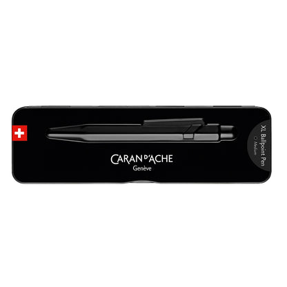 Caran d'Ache Kugelschreiber 849, XL Black Code, schwarz
