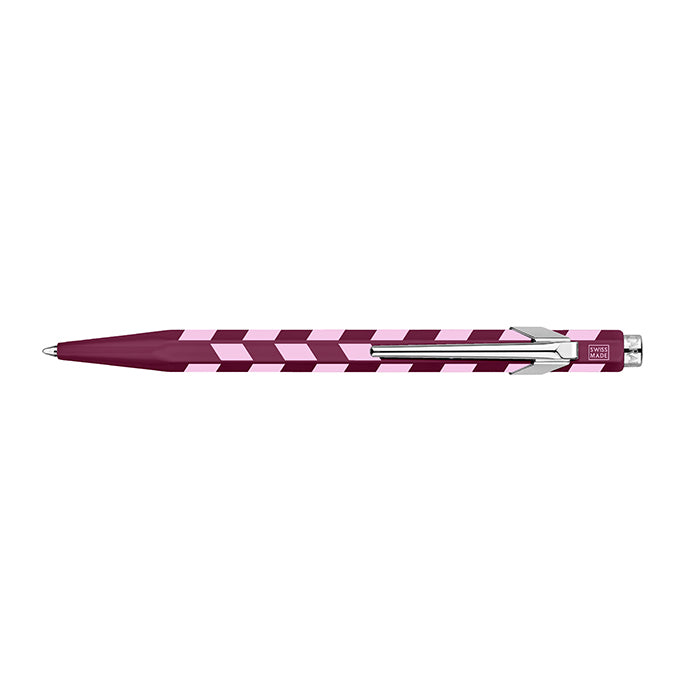 Caran d'Ache, 849 Mosaic Ballpoint Pen, Garnet Red