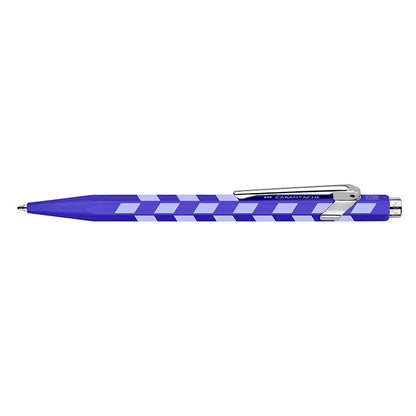 Caran d'Ache, 849 Mosaic Ballpoint Pen, Royal Blue