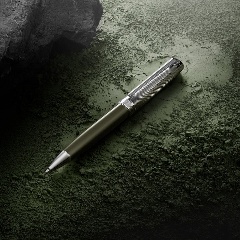 Caran d'Ache Kugelschreiber, Leman Terre d'Ombre, grün