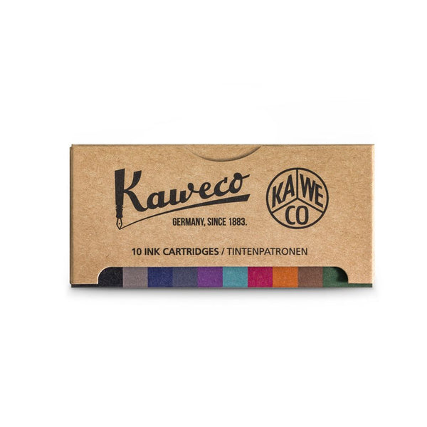 Kaweco Ink Cartridges, Kaweco 10 Different Colors Multicolored