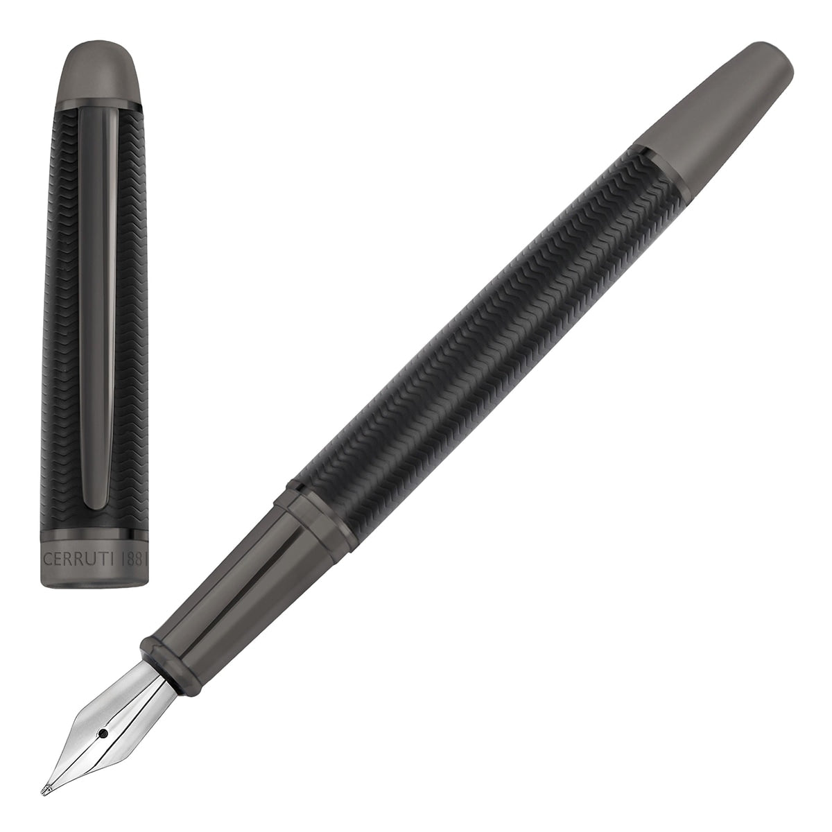 Cerruti 1881 Füller Holborn Black & Gun - 7