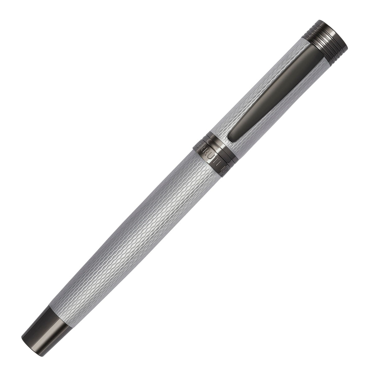 Cerruti 1881, Fountain pen, Zoom Diamond, Chrome