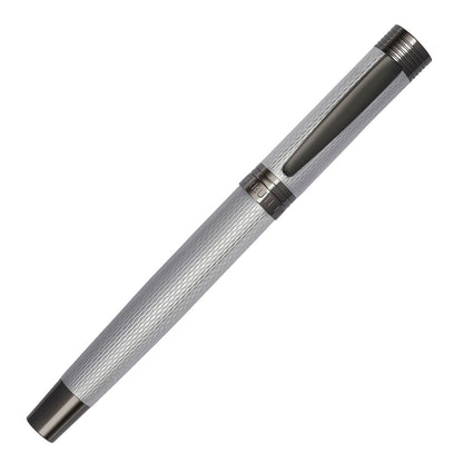 Cerruti 1881, Fountain pen, Zoom Diamond, Chrome