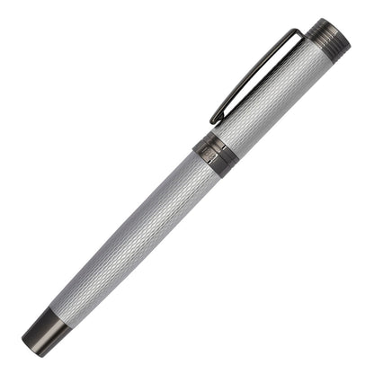 Cerruti 1881, Fountain pen, Zoom Diamond, Chrome