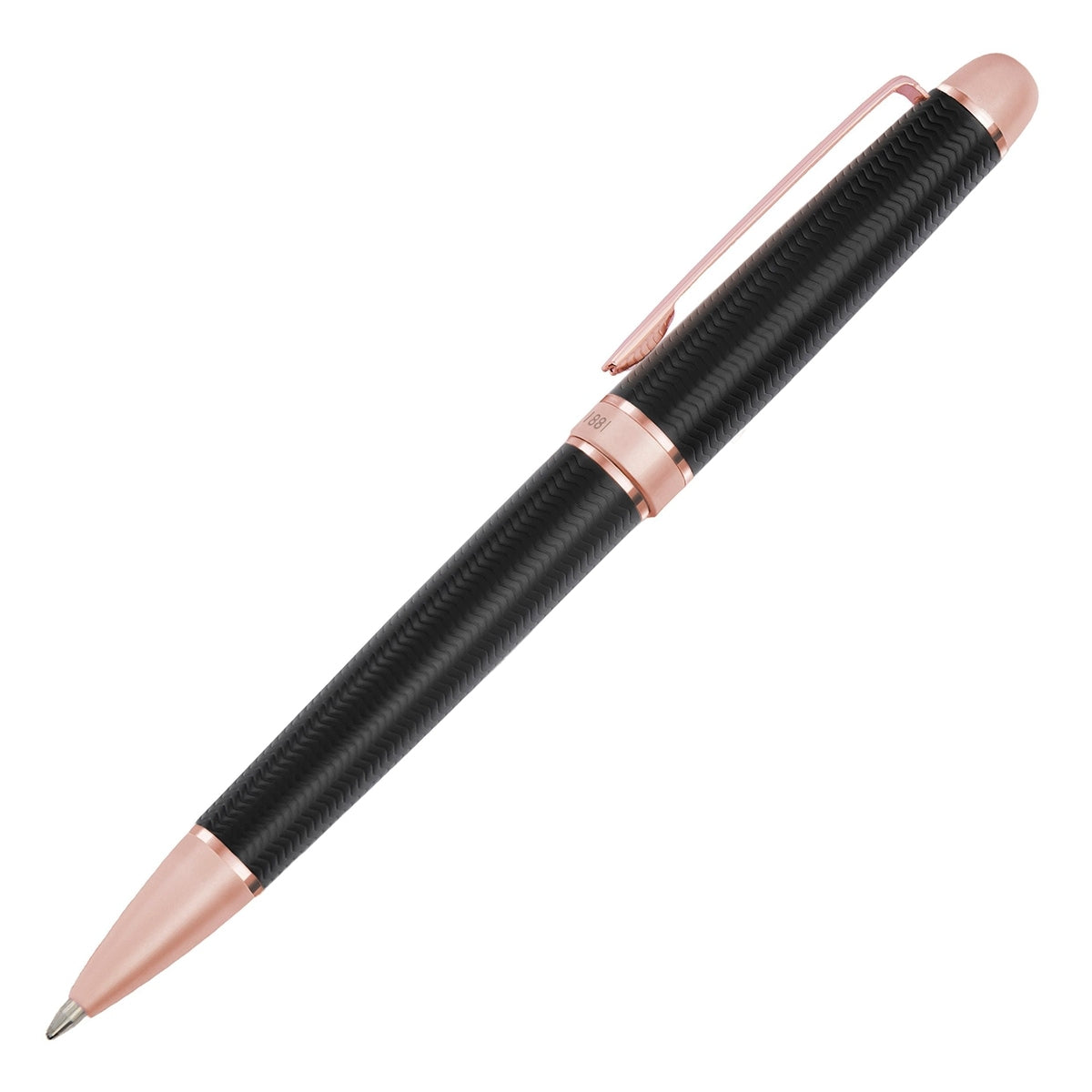 Cerruti 1881 Kugelschreiber Holborn Black & Rosegold - 4