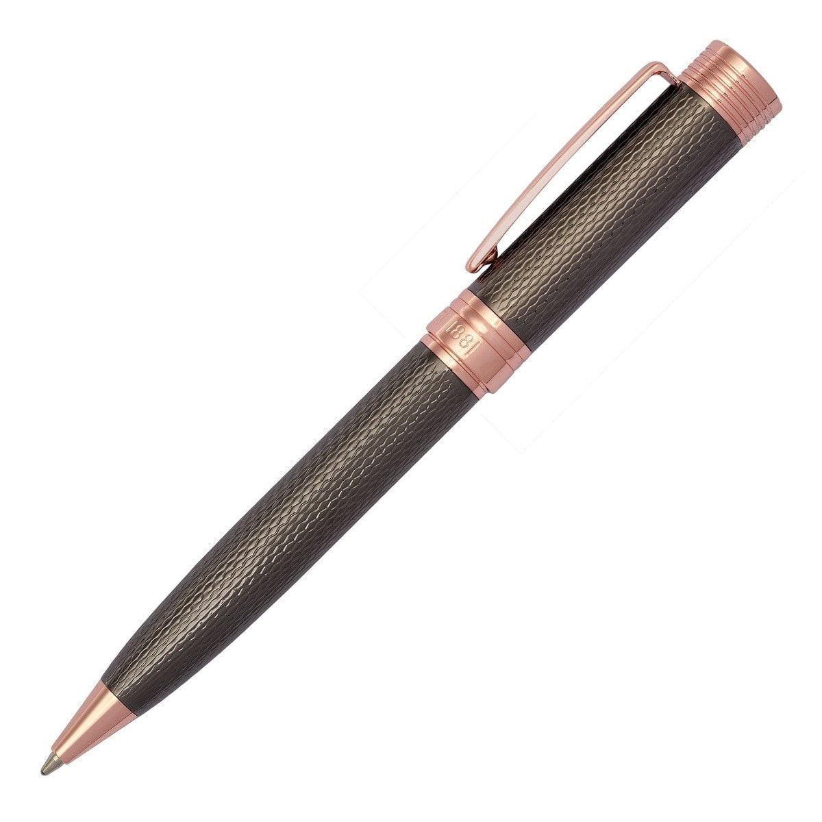 Cerruti 1881, Ballpoint pen, Zoom Diamond, gunmetal