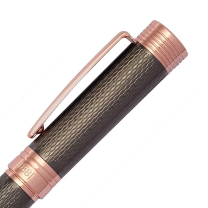 Cerruti 1881, Ballpoint pen, Zoom Diamond, gunmetal