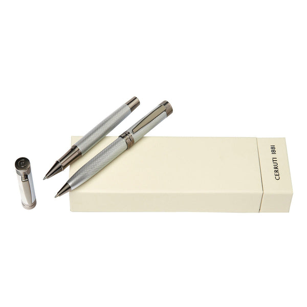 Cerruti 1881, Stifte-Set, Zoom Diamond, Chrome