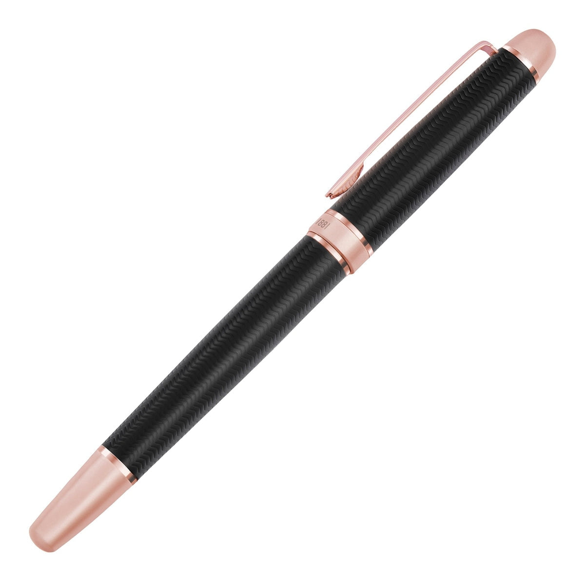 Cerruti 1881 Tintenroller Holborn Black & Rosegold - 5