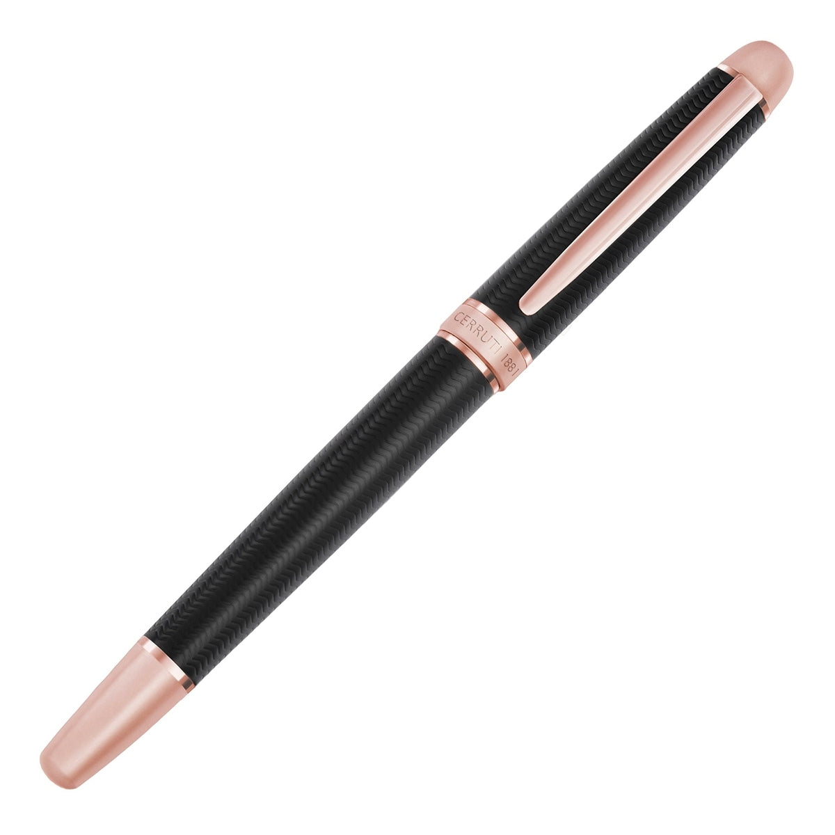 Cerruti 1881 Tintenroller Holborn Black & Rosegold - 4