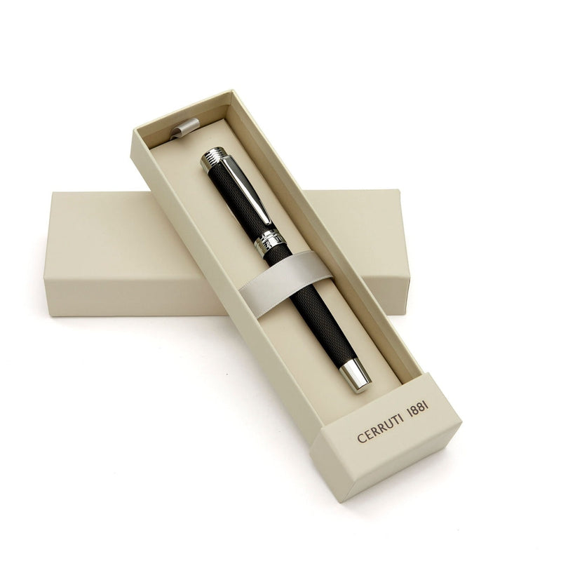 Cerruti 1881, Tintenroller, Zoom Diamond, Black