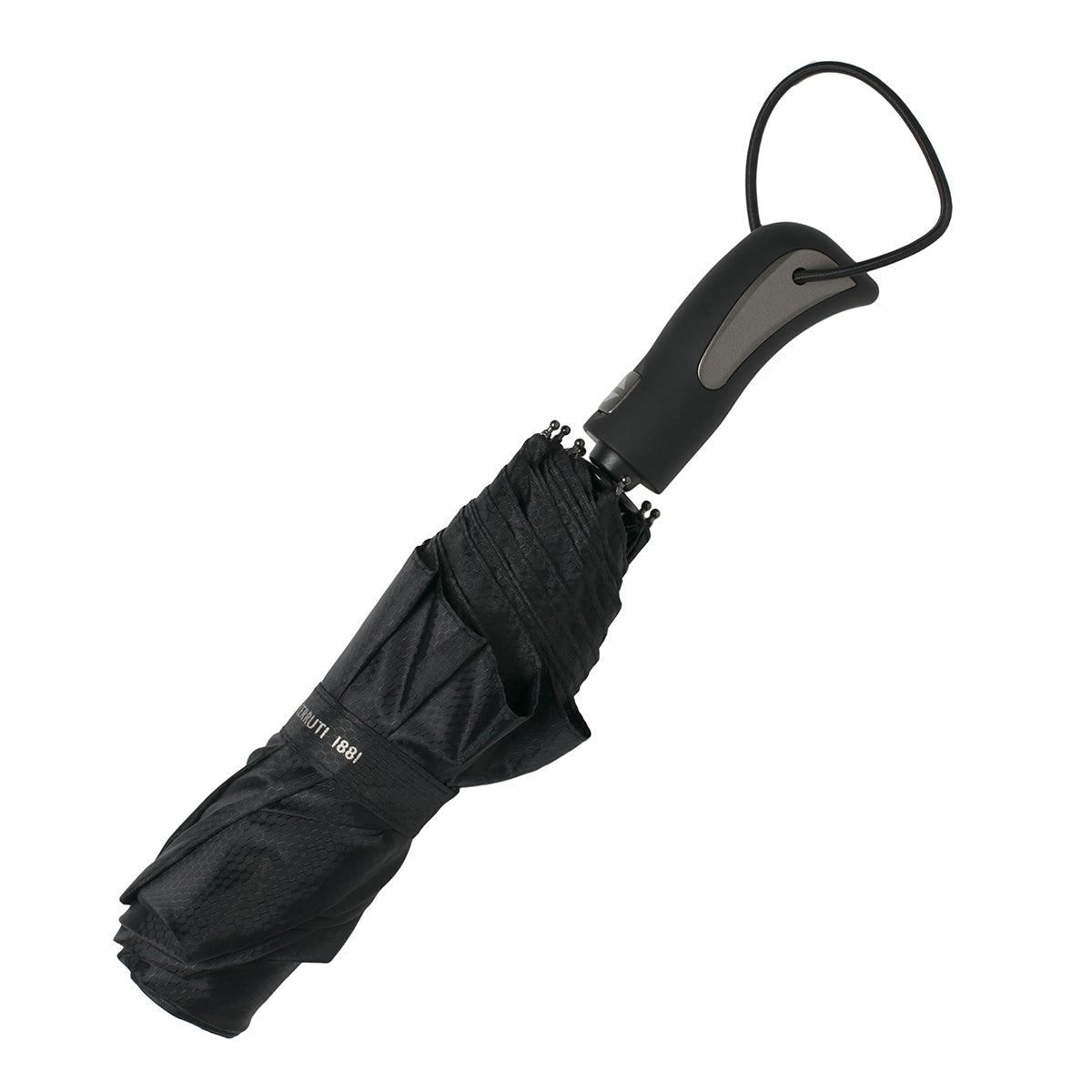 Cerruti 1881 Regenschirm Pocket Mesh, schwarz