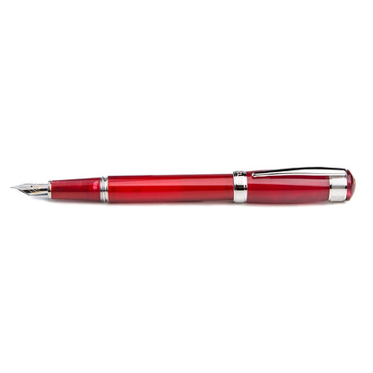 Cleo Skribent Fountain Pen, Aura Red