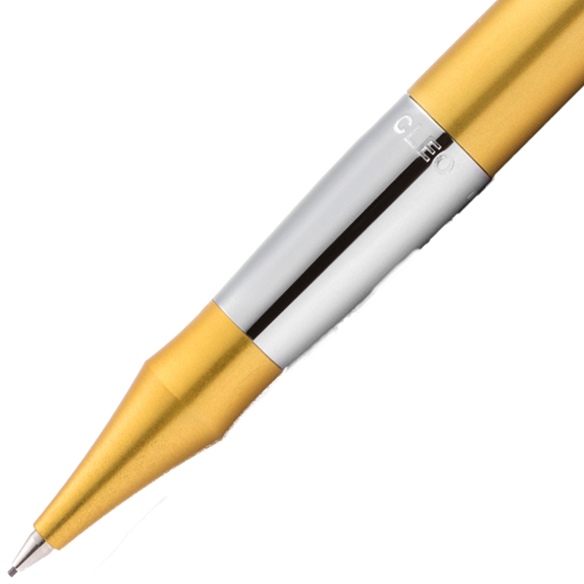 Cleo Skribent Pencil, Color Yellow-Gold