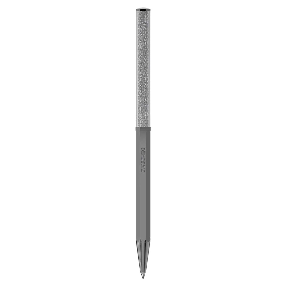 Stylo à bille Swarovski Crystalline Octagonal, couleur, graphite, gris