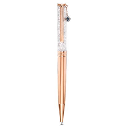 Swarovski Crystalline Evil Eye Ballpoint Pen, rose gold, pink-rose