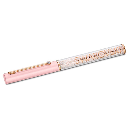 Swarovski Crystalline ballpoint pen, rose gold, pink-rose