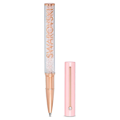 Swarovski Crystalline ballpoint pen, rose gold, pink-rose