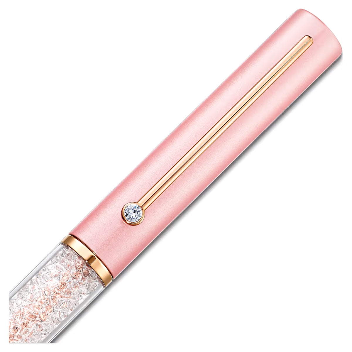 Swarovski Crystalline ballpoint pen, rose gold, pink-rose