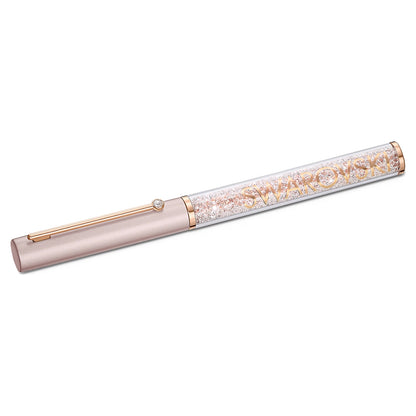 Swarovski Crystalline rose gold ballpoint pen, pink-rose