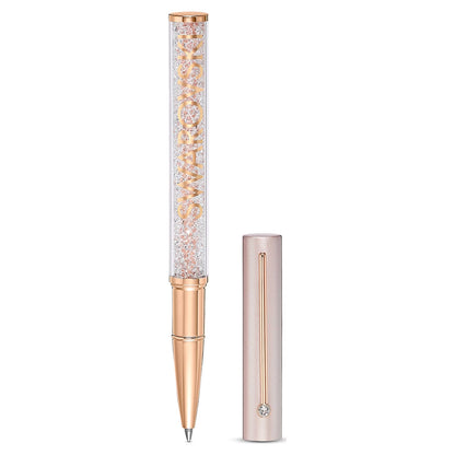 Swarovski Crystalline rose gold ballpoint pen, pink-rose